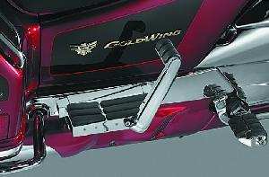 KURYAKYN TRANSFORMER FLOORBOARDS 01-17 HONDA GL1800 CHROME