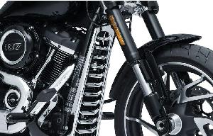 KURYAKYN PRECISION CHIN SPOILER M8 SOFTAIL MODELS - CHROME