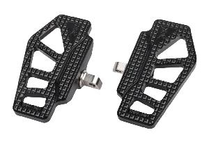 APEX MINI FLOORBOARDS FOR DYNA, SPORTSTER, FXR ((CHROME OR BLACK))