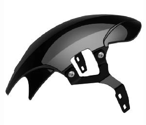 200mm SHARP FRONT FENDER FOR V-ROD