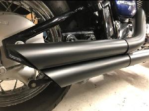 CUSTOM BLACK EXHAUST FOR SUZUKI 1500 / C90 UP TO 2025