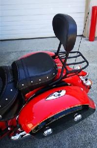 QUICK RELEASE TALL BACKREST WITH LUGGAE RACK FOR INDIAN