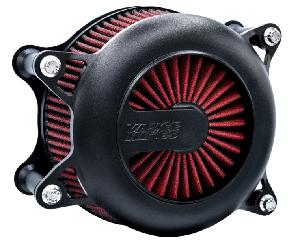 VO2 ROGUE AIR INTAKE KIT FOR 2023.5+ TOURING & 2025+ SOFTAIL MODELS (WRINKLE BLACK)