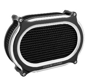 STAGE 2 OVAL AIR CLEANER KIT FOR 2024+ TOURING & 2025+ SOFTAIL MODELS - CONTRAST CUT