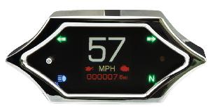 MLX-5200 HANDLEBAR MOUNT UNIVERSAL SPEEDOMETER WITH SIGNALS