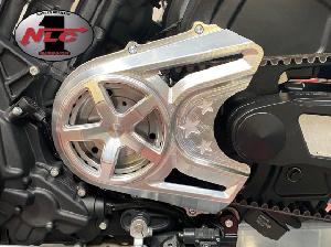 3D FRONT PULLEY COVER FOR INDIAN SCOUT
