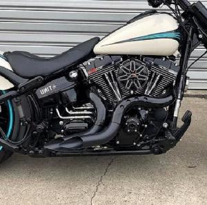 BLOW OUT EXHAUST SYSTEM FOR HD BIG TWIN / EVO 1984-2017