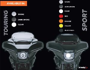SCREEN FOR STREET GLIDE ORIGINAL FAIRING HARLEY DAVIDSON 2023.5+