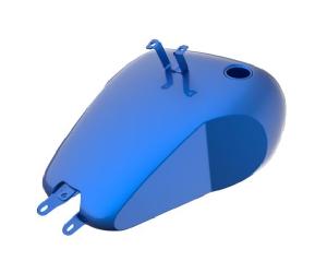 HOLESHOT GAS TANK WITH KNEE CUTOUT FOR HARLEY M8 SOFTAIL LOW RIDER S / ST, STREET BOB, FAT BOB, SOFTAIL STANDARD