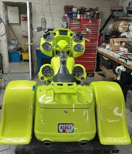 CUSTOM REAR FENDERS FOR TRIKES