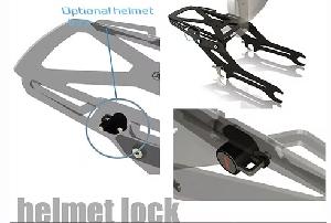HELMET LOCK FOR RACKS