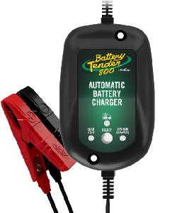 WEATHER RESISTANT 800MA, 12V BATTERY CHARGER