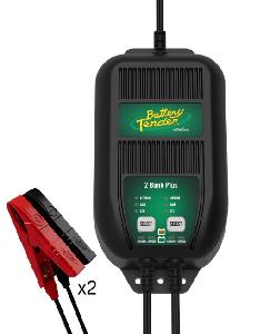2-BANK, 1.25 AMP 12V BATTERY CHARGER