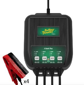 4-BANK, 1.25 AMP 12V BATTERY CHARGER