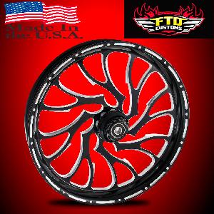 180 FAT FRONT NIGHTMARE LD WHEEL FOR INDIAN CHALLENGER