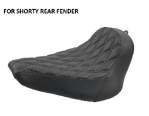 DIAMOND SOLO SEAT FOR OUR SHORTY REAR FENDER / FATBOY & BREAKOUT MODELS 2018-2025