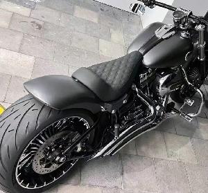 NEW HEAVY DUTY SHORT REAR FENDER WITH BRAKE & TURN SIGNALS FOR BREAKOUT 13-17 & 08-11 ROCKER C