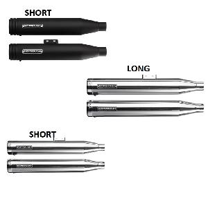 SLIP-ON EXHAUST FOR HARLEY FATBOY / BREAKOUT / STREET BOB / SLIM / LOW RIDER / HERITAGE CLASSIC DELUXE 2018+