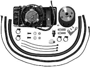 LOW MOUNT FAN-ASSISTED OIL COOLER KIT FOR 09-16 TOURING MODELS