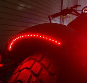 RUN-TURN-BRAKE LED STRIP FOR CUSTOM FIT INDIAN SCOUT BOBBER / 101 