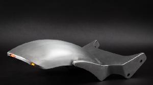 CLASSIC REAR FENDER WITH INTEGRATED LIGHTS FOR M8 2018+