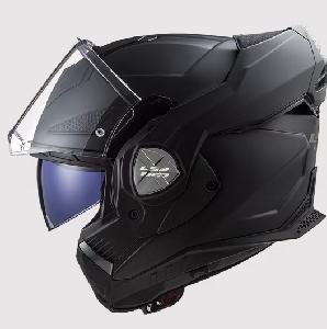 LS2 ADVANT X SOLID MODULAR HELMET (( BLACK, WHITE OR TITANIUM ))