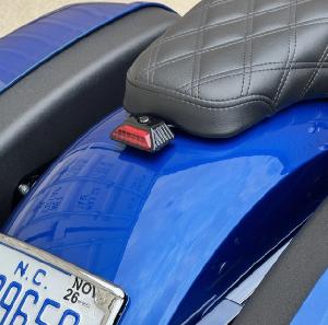 Seat Bolt Mounted Auxiliary Taillight for Touring Models