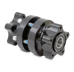Cartridge Hub Kit for Front Wheels, Black