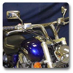 XTREME BAR FOR VTX 1800 C/R/N, VTX 1300 C/R & M109R ((CHROME OR BLACK))