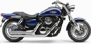 SLASH-DOWNS SPEEDSTER EXHAUSTS WITH POWERPORT FOR SUZUKI 1600 MARAUDER/ M95, KAWASAKI 1500/1600 MEAN STREAK & VULCAN 1500 CLASSIC/FI
