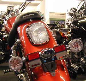 LED CLEAR TAILLIGHT KITS FOR HONDA 750 ACE, SABRE 1100 00-03, AERO 1100 98-02, VALKYRIE 97-02