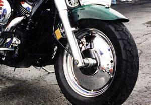 CUSTOM WORLD INTERNATIONAL BACK WHEEL COVER FOR ACE 750 98-UP & SPIRIT 00-UP (1 IN STOCK)
