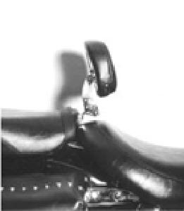 DRIVER BACKREST W/STUDDED PAD FOR VTX1800 RETRO 02+ (1 IN STOCK)