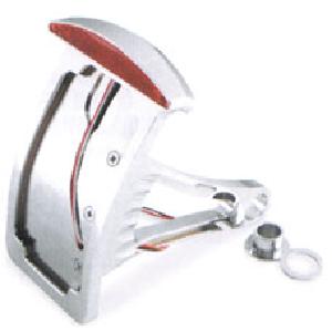 SIDE MOUNT LICENSE PLATE W/ RADIUS 1