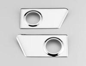 CHROME SWINGARM PIVOT COVER SET 750 AERO