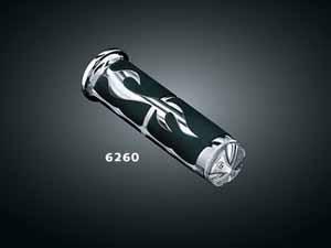 ISO FLAME GRIPS FOR HARLEY DAVIDSON DUAL CABLE MODELS