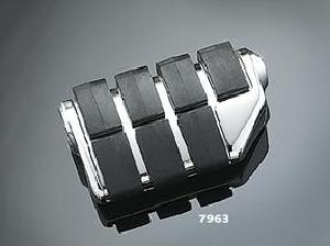 DUALLY ISO-PEGS CHROME - PAIR (Requires Bike Specific Adapters)