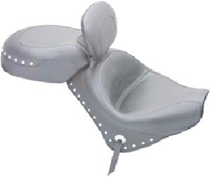 WIDE STUDDED TWO PIECE SEAT WITH BACKREST FOR VTX1300R 02-UP
