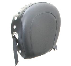 STUDDED CONTOURED SISSY BAR PAD WITH CONCHOS FOR VULCAN 1600 CLASSIC