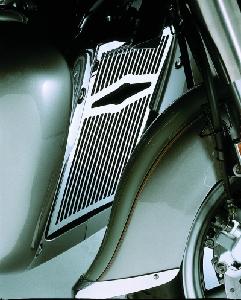 CHROME CELESTAR RADIATOR GRILLE FOR ROYAL STAR VENTURE 99-09
