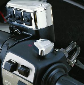 CHROME KILL SWITCH COVER FOR HONDA 01-UP GL1800
