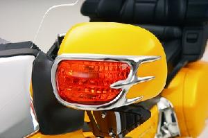 MIRROR BACK ACCENT GRILLES FOR HONDA 01-UP GL1800 (EXCEPT F6B) (IN STOCK)