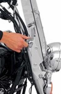 SPORTSHIELD QUICK RELEASE HARDWARE XVS650, 1100 V-STAR CLASSIC