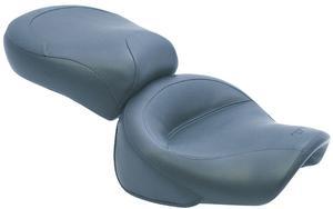 WIDE TOURING SEAT/ VINTAGE, NO STUDS, NO CONCHOS, TWO PIECE SEAT FOR VN1500 CLASSIC 96-08 (W/CARB)