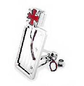 MALTESE LED VERTICAL LICENSE PLATE FRAMES (IN STOCK)