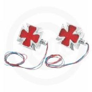MINI MALTESE CROSS MARKER LIGHTS
