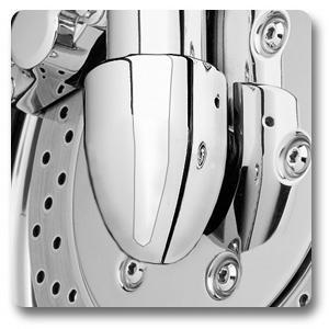 FORK BULLET COVERS CHROME (PAIR)