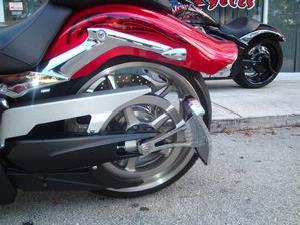 .CUSTOM AXLE NUT FOR SIDE MOUNT LICENSE PLATE FOR RAIDER / ROADLINER/ STRYKER (Choose for Vertical or Horizontal fitting)