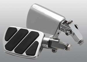 FLAT FOOT WIDE ANTI-VIBRATION HIGHWAY PEGS (PAIR)