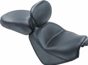 VINTAGE WIDE TOURING SEAT PLAIN W/ DRIVER BACKREST FOR M50 05-11 (NOT MARAUDER)
